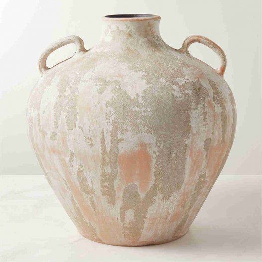 Terracotta vase