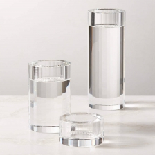 Crystal Teelight Kerzenhalter Set von 3