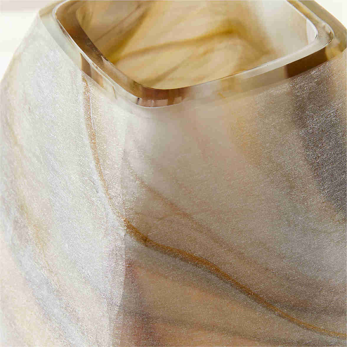 Grande vaso di vetro