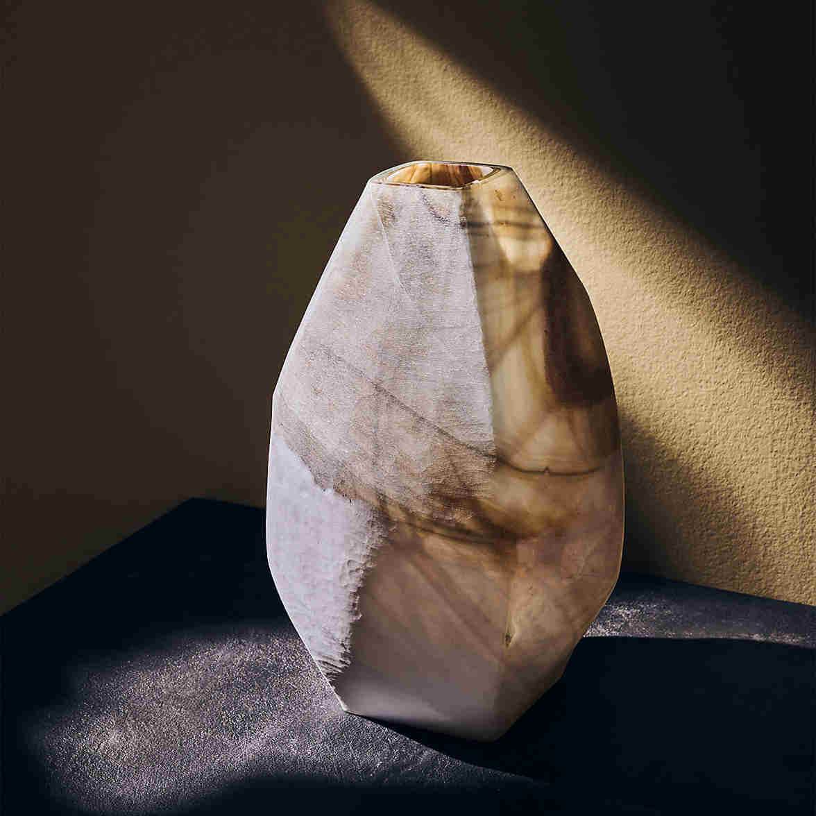 Grande vaso di vetro