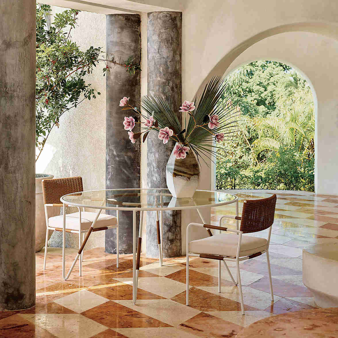 Grande vaso di vetro