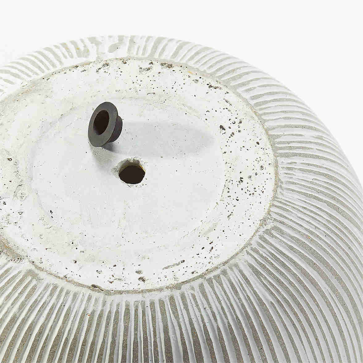 Cemento gris interior/plantador al aire libre medio