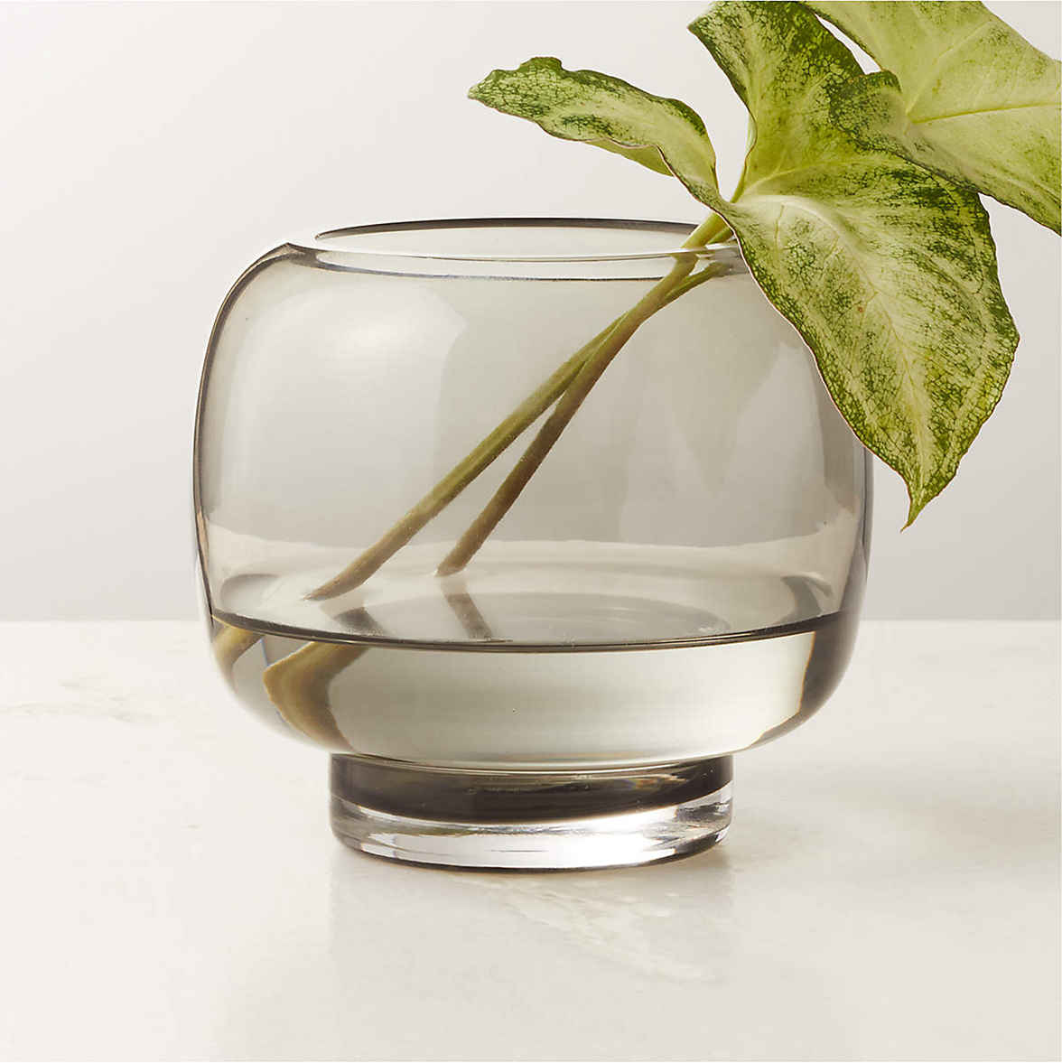 Porta di candele a tealight grigio grigio rotondo