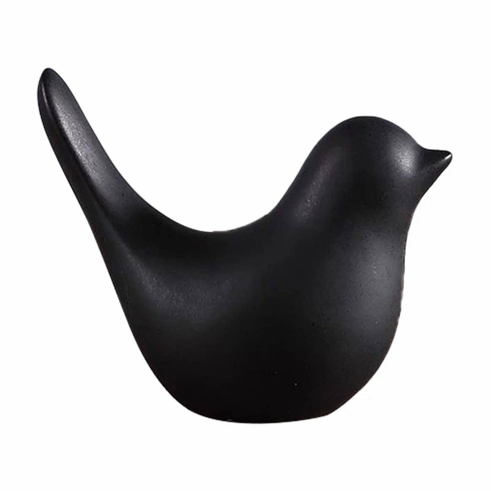 Figura di uccelli artigianali a mano Aspetto vivido lucido vivido statue di uccelli artistici per figurina per uccelli d'ingresso