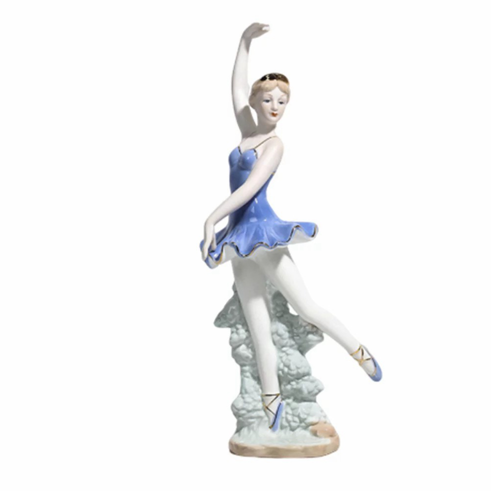 Statue lady ceramic figurine sculture da ragazza ballerino figura figura figurine mary sculture europee figurine artigianato